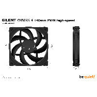be quiet! 140mm be quiet! SilentWings 4 PWM high-speed – Ansicht 5