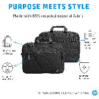 HP HP Laptoptasche Renew Business Kunstfaser schwarz 500S7AA bis 39.6 cm (15.6 Zoll) – Ansicht 4