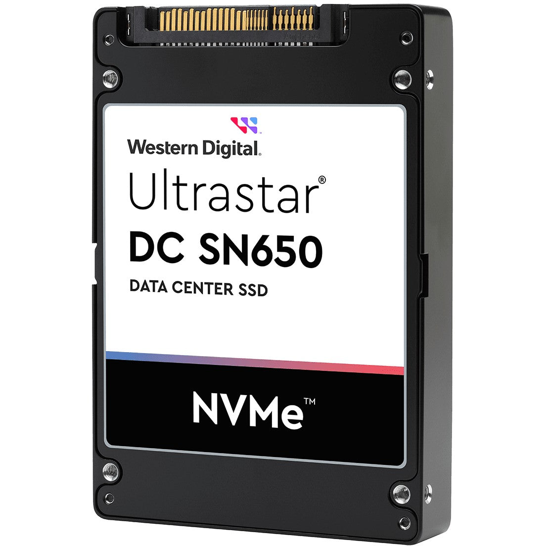 M.2 2.5Zoll WESTERN DIGITAL Ultrastar DC SN650 SSD U.3 15MM 7680GB 6.4cm PCIe TLC RI-1DW/D BICS5 ISE