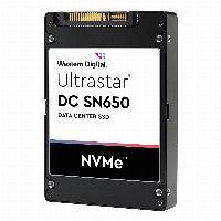 M.2 2.5Zoll WESTERN DIGITAL Ultrastar DC SN650 SSD U.3 15MM 7680GB 6.4cm PCIe TLC RI-1DW/D BICS5 ISE