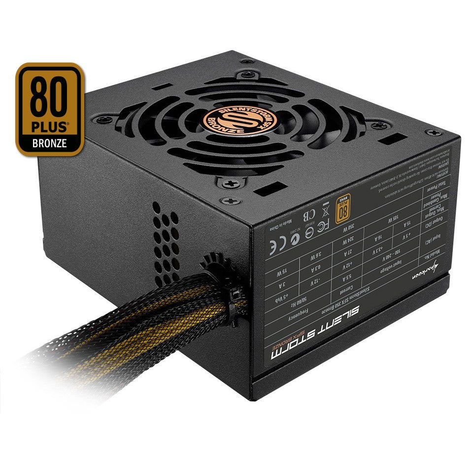 450W Sharkoon SilentStorm SFX Bronze 450W (schwarz. 2x PCIe. 450 Watt)