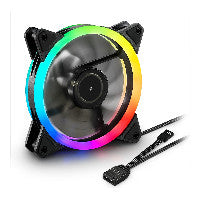 120mm Sharkoon SHARK Blades RGB Fan (black, 120 mm)