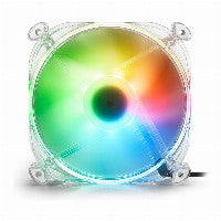 120mm Sharkoon SHARK Disc RGB Fan (transparent, 120 mm)