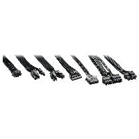 Sharkoon Rebel P20 1200W (noir, 1x connecteur haute puissance 12 broches, 4x PCIe, gestion des câbles, 1200 watts)