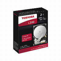 Toshiba L200 2TB 2.5" HDD 5400RPM SATA Internal
