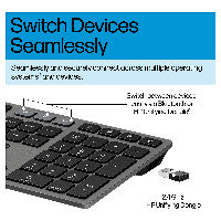 HP 720 Kabellose Tastaur für mehrere Geräte