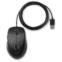HP HP Maus USB Fingerprint Laser-3Tasten-kabelgebunden-USB