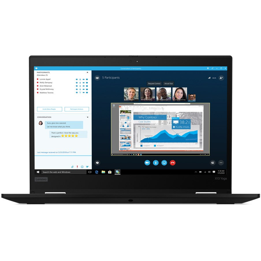 LENOVO NB Yoga X13 i5 8GB 256GB Touc 13.3''/1920x1080/WiFi6/TOUCH W11P