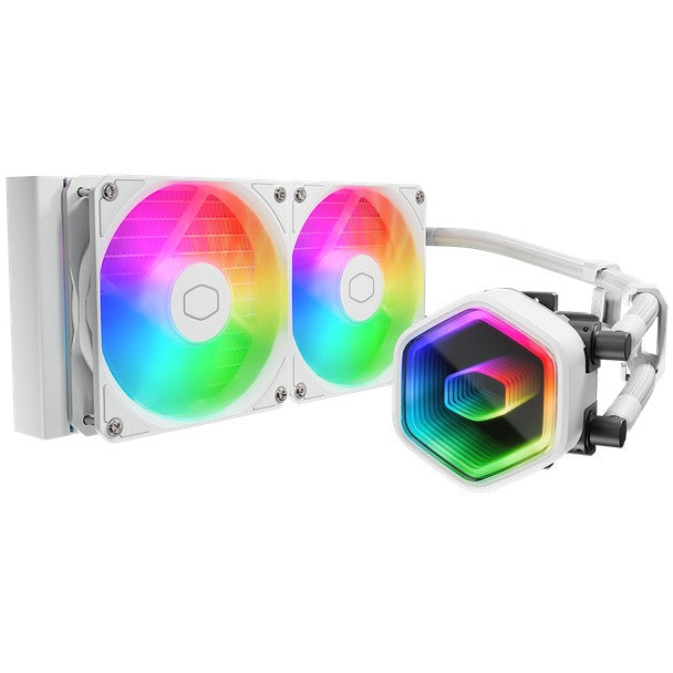 K CoolerMaster WAK MasterLiquid 240 Core II White Edition
