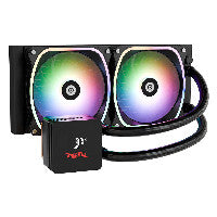 K Enermax Liquid CPU Cooler Aquafusion II 240mm ARGB Black