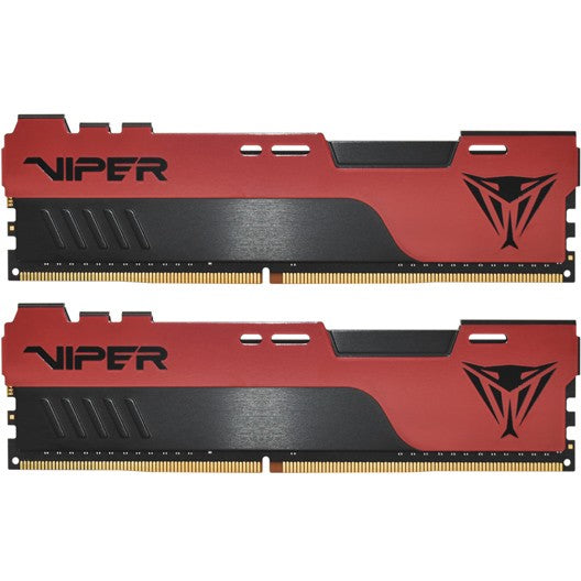 32 GB Patriot DIMM 3200 (2x 16 GB) Dual-Kit (rot/schwarz. PVE2432G320C8K. Viper Elite II. INTEL XMP)