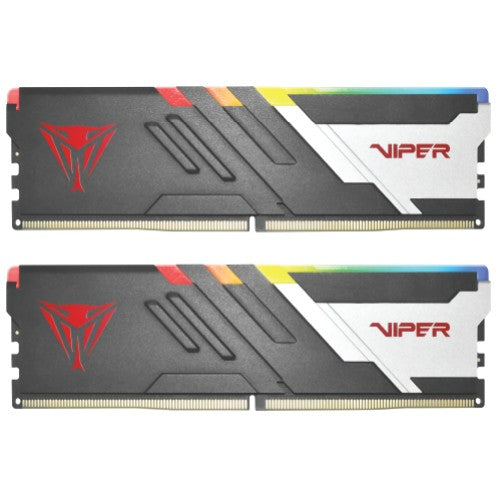 32 GB Patriot DIMM 5600 (2x 16 GB) Dual-Kit (schwarz/wei. PVV532G560C36K. Viper Venom. INTEL XMP)
