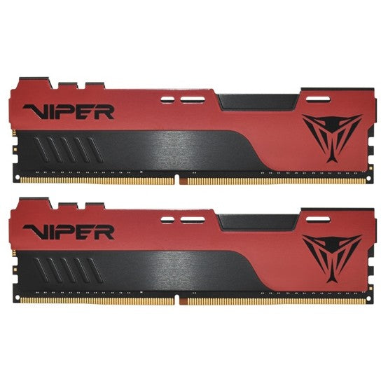 32 GB Patriot DIMM 3600 (2x 16 GB) Dual-Kit (rot/schwarz. PVE2432G360C0K. Viper Elite II. INTEL XMP)
