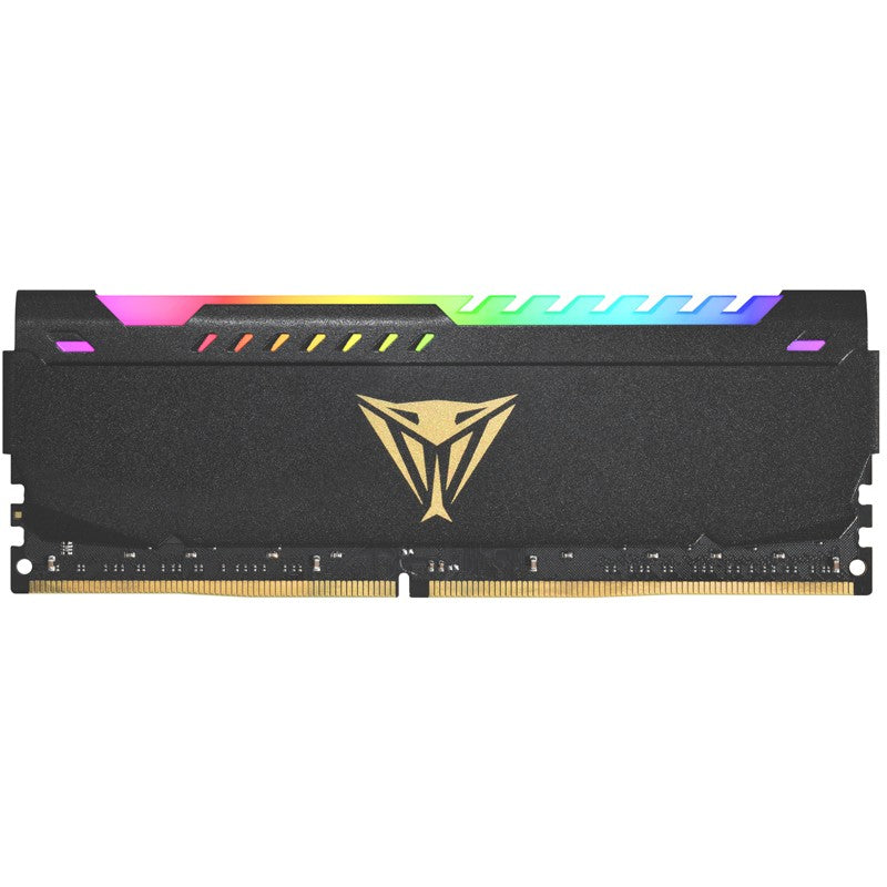 32 GB Patriot DIMM 3200 (2x 16 GB) Dual-Kit (schwarz. PVSR432G320C8K. Viper Steel RGB. INTEL XMP)