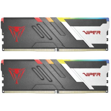 32 GB Patriot DIMM 6000 (2x 16 GB) Dual-Kit (schwarz. PVVR532G600C30K. Viper Venom RGB. INTEL XMP. AMD EXPO)
