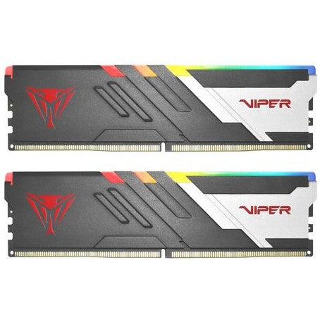 64 GB Patriot DIMM 5600 (2x 32 GB) Dual-Kit (schwarz. PVVR564G560C40K. Viper Venom RGB. INTEL XMP)