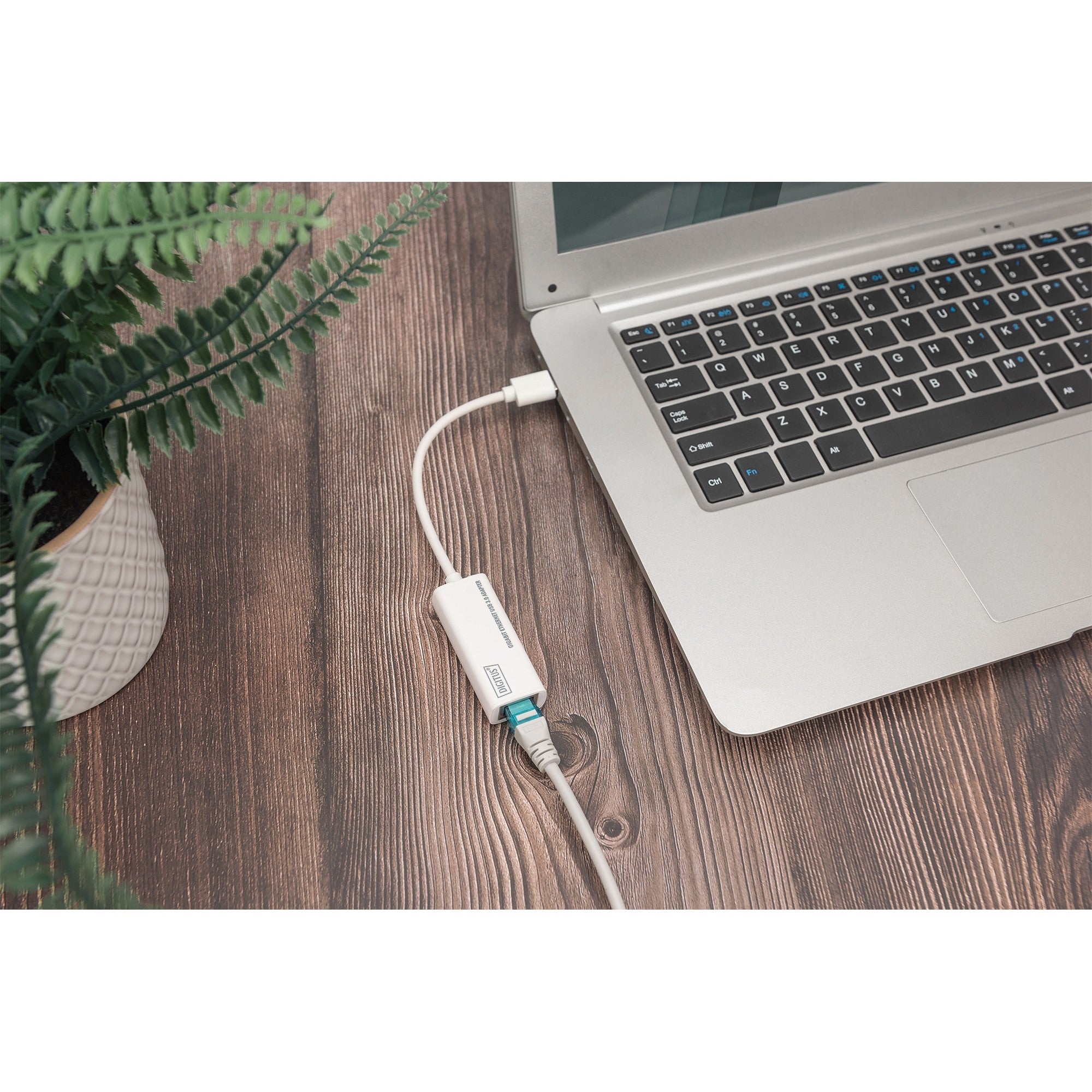 Digitus USB 3.0 > RJ45 (ST-BU) Adapter Schwarz