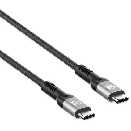 MANHATTAN USB4 USB-C Stecker/Stecker Kabel 240W 40G 8K 1m