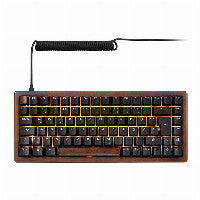 SHARKOON Gaming Tastatur Skiller SGK50S3 Wood schwarz – Ansicht 2