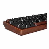 SHARKOON Gaming Tastatur Skiller SGK50S3 Wood schwarz – Ansicht 3