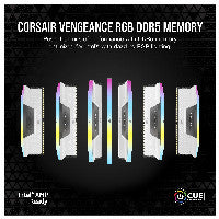 Corsair Vengeance RGB White DDR5-6000 CL30 32GB (2x16GB)