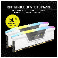 Corsair Vengeance RGB White DDR5-6000 CL30 32GB (2x16GB)