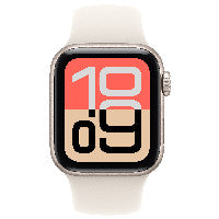 Apple Apple Watch SE 3 Aluminium 40mm Polarstern (Sportarmband polarstern) M/L – Ansicht 2