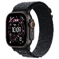 Apple Watch Ultra 3 Titanium Cellular 49mm Schwarz (Alpine Loop schwarz) Large