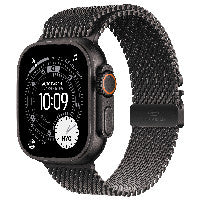 Apple Watch Ultra 3 Titanium Cellular 49mm Schwarz (Milanaise Titan schwarz) Medium