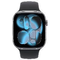 Apple Watch S11 Aluminium 46mm Space Grau (Sportarmband schwarz) M/L – Ansicht 2
