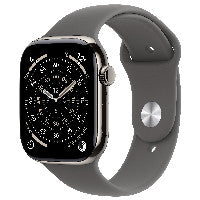 Apple Watch S11 Titan Natur Cellular 42mm (Sportarmband steingrau) M/L