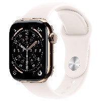 Apple Watch S11 Titan Gold Cellular 42mm (Sportarmband blassrosa) M/L