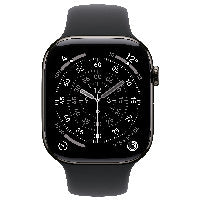 Apple Apple Watch S11 Titan Schiefer Cellular 42mm (Sportarmband schwarz) M/L – Ansicht 2