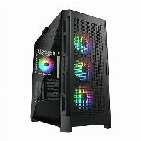 Cougar Midi COUGAR DuoFace Pro ARGB, Schwarz – Ansicht 2