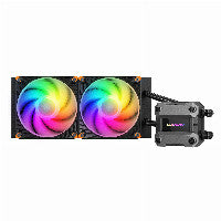 Cougar K COUGAR CPU Wasserkühlung Poseidon Ultra 240, ARGB, Schwarz