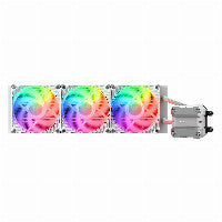 Cougar K COUGAR CPU Wasserkühlung Poseidon Ultra 360, ARGB, Weiß