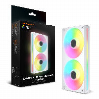 Cougar 240mm COUGAR Reversed-Lüfter Unity240-FB, 240 ARGB PWM, weiß – Ansicht 5