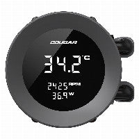 Cougar K COUGAR CPU Wasserkühlung Poseidon Vistek 360, ARGB, Schwarz – Ansicht 3