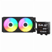 Cougar K COUGAR CPU Wasserkühlung Poseidon Vistek Pro 240,ARGB,Schw.