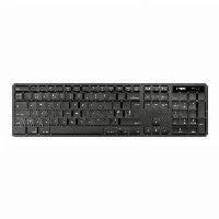 Targus EcoSmart AKB873NO Tastatur Universal RF Wireless + Bluetooth QWERTY Nordisch Schwarz
