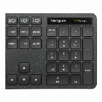 Targus EcoSmart AKB873NO Tastatur Universal RF Wireless + Bluetooth QWERTY Nordisch Schwarz
