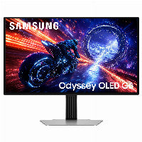 Samsung 68,0cm/27" (2560x1440) Samsung Odyssey G6 G60SF S27FG602SU 16:9 WQHD OLED 0,03ms 500Hz DisplayPort HDMI USB VESA HDR FreeSync G-Sync Pivot Sr