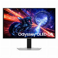 Samsung 68,0cm/27" (2560x1440) Samsung Odyssey G6 G60SF S27FG602SU 16:9 WQHD OLED 0,03ms 500Hz DisplayPort HDMI USB VESA HDR FreeSync G-Sync Pivot Sr – Ansicht 2