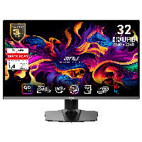 MSI MPG 321URXDE QD-OLED (80 cm (31.5 Zoll), schwarz, UltraHD/4K, QD-OLED, Adaptive-Sync, USB-C,