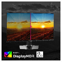 MSI MPG 321URXDE QD-OLED (80 cm (31.5 Zoll), schwarz, UltraHD/4K, QD-OLED, Adaptive-Sync, USB-C, 240Hz Panel) – Ansicht 4