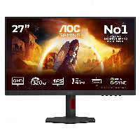 AOC Gaming 27 Zoll QHD, 300 Hz, 1 ms, HDR400 2560x1440, 2x HDMI 2.1, DisplaPort 1.4, USB Hub