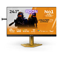 AOC Agon Pro 24 Zoll Full HD Gaming, 610Hz 0,5ms gtg, G-Sync,HDR400 (1920x1080, 2x HDMI 2.1, DP 1.4,