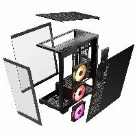 Corsair 3500X LINK RGB schwarz Midi Tower ATX Gaming Gehäuse
