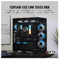 Corsair 3500X LINK RGB schwarz Midi Tower ATX Gaming Gehäuse