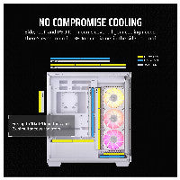 Corsair 3500X LINK RGB weiß Midi Tower ATX Gaming Gehäuse